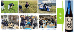 長岡農業高校 酒造りプロジェクト！女子生徒5名が地域と協同で